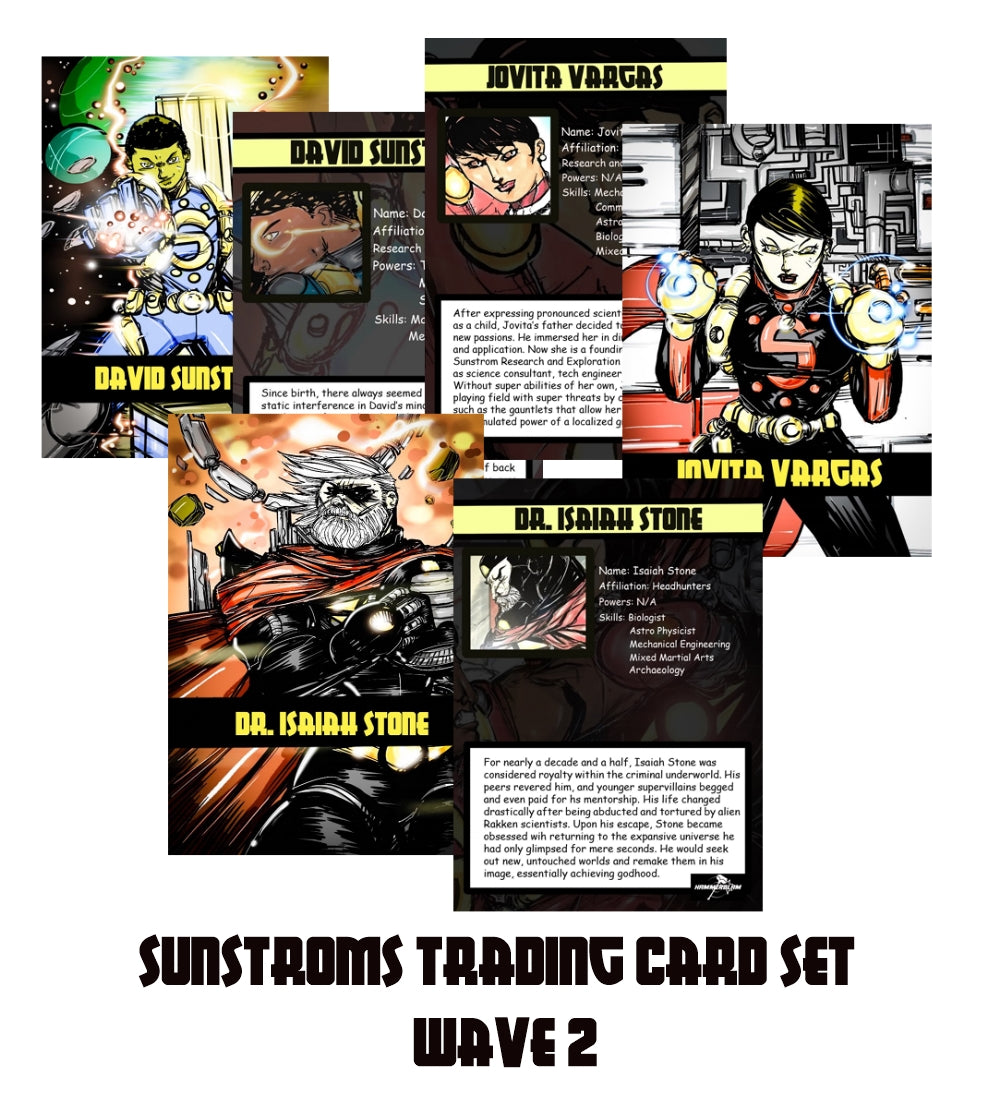 The Sunstroms Trading Card Set (Wave 2)